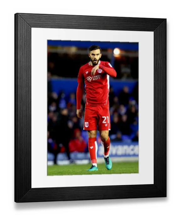 Framed Print : Marlon Pack of Bristol City in Action Against Birmingham City - Sky Bet Championship Clash at St Andrews Stadium (19 / 11 / 2016) Framed Print : Marlon Pack of Bristol City in Action Against Birmingham City - Sky Bet Championship Clash at St Andrews Stadium (19 / 11 / 2016)
