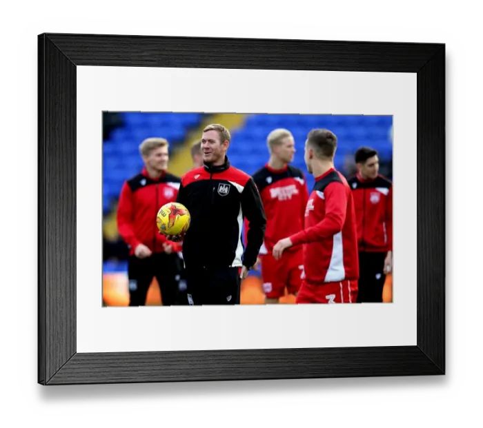 Framed Print : Dean Holden of Bristol City During Birmingham City vs. Bristol City Match, 2016 Framed Print : Dean Holden of Bristol City During Birmingham City vs. Bristol City Match, 2016