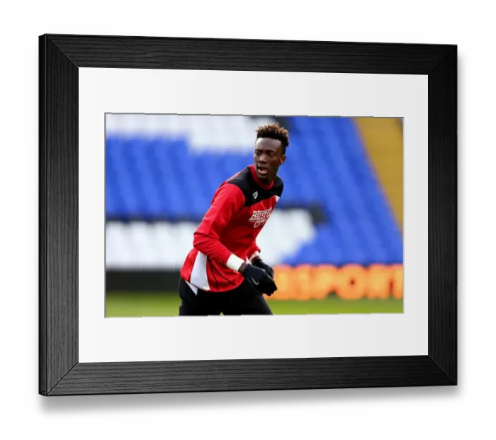 Framed Print : Sky Bet Championship Showdown: Tammy Abraham in Action - Birmingham City vs. Bristol City, 2016 Framed Print : Sky Bet Championship Showdown: Tammy Abraham in Action - Birmingham City vs. Bristol City, 2016