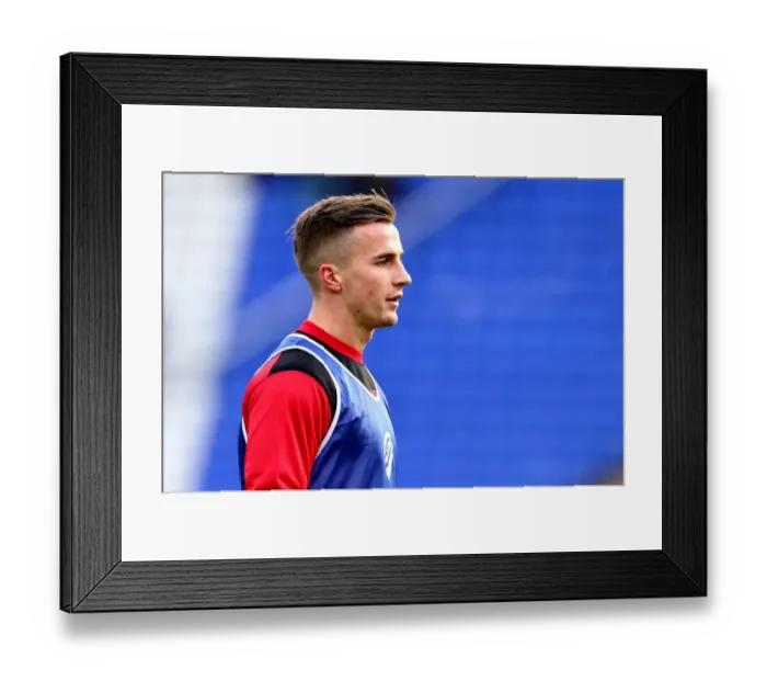 Framed Print : Joe Bryan of Bristol City in Action Against Birmingham City, 2016 Framed Print : Joe Bryan of Bristol City in Action Against Birmingham City, 2016