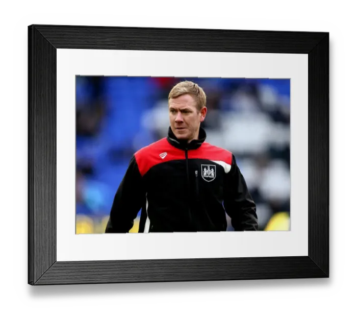 Framed Print : Dean Holden: Focused Determination of Bristol City Assistant Coach During Birmingham vs. Bristol City Match, 2016 Framed Print : Dean Holden: Focused Determination of Bristol City Assistant Coach During Birmingham vs. Bristol City Match, 2016