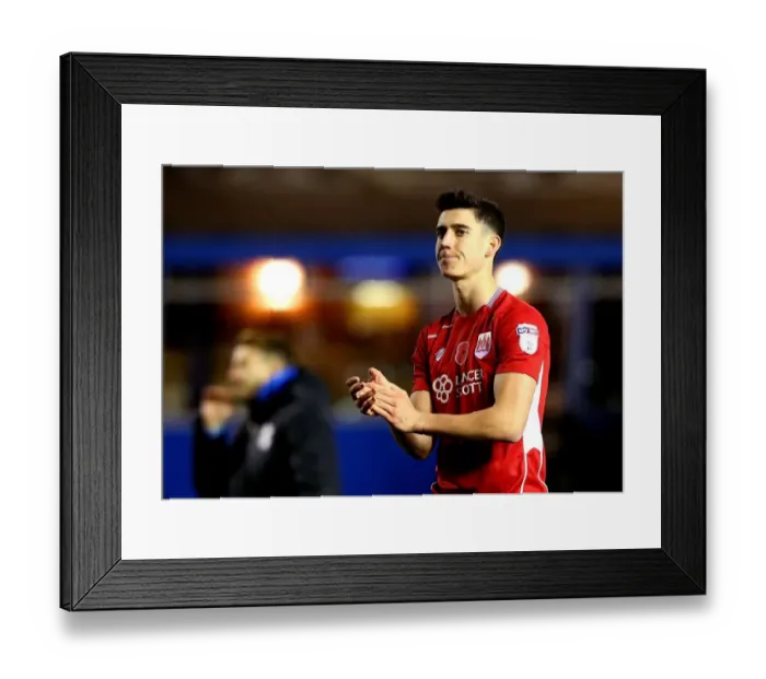 Framed Print : Bristol City's Callum O'Dowda in Action Against Birmingham City, 2016 Framed Print : Bristol City's Callum O'Dowda in Action Against Birmingham City, 2016