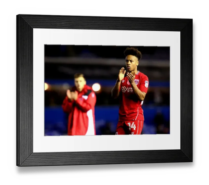 Framed Print : Bobby Reid in Action: Sky Bet Championship Showdown at St. Andrews Stadium - Birmingham City vs. Bristol City (November 19, 2016) Framed Print : Bobby Reid in Action: Sky Bet Championship Showdown at St. Andrews Stadium - Birmingham City vs. Bristol City (November 19, 2016)