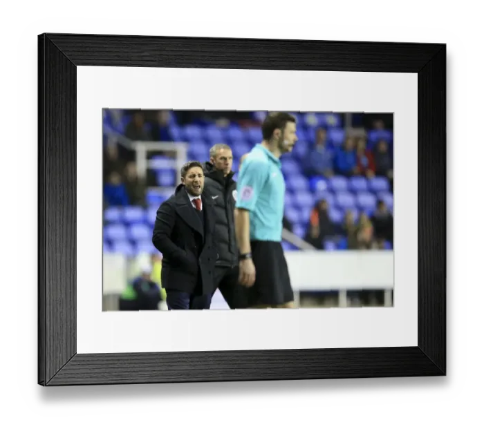 Framed Print : Johnson Leads Bristol City at Reading, Championship 2016 Framed Print : Johnson Leads Bristol City at Reading, Championship 2016