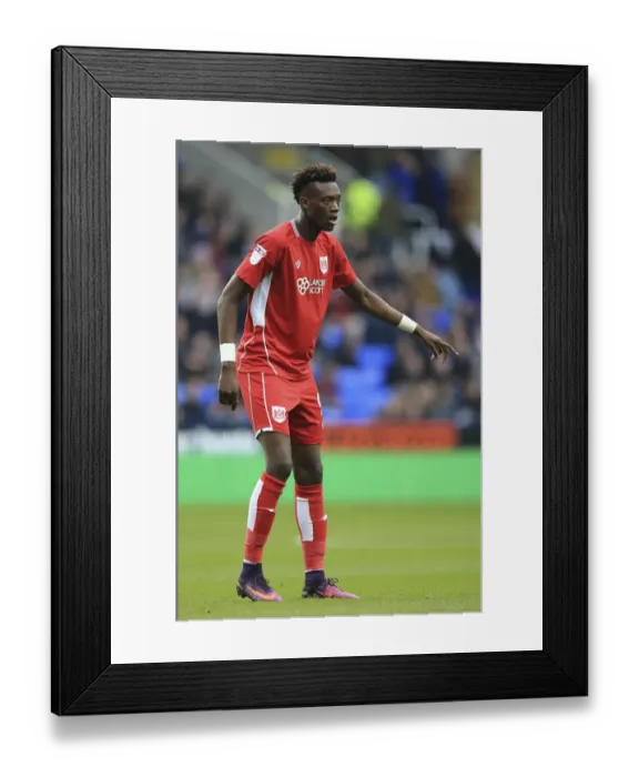 Framed Print : Tammy Abraham in Action: Reading vs. Bristol City, Championship 2016 - Majeski Stadium