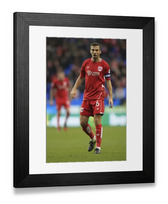 Framed Print : Gary O'Neil Leads Bristol City Charge against Reading, Sky Bet Championship 2016 Framed Print : Gary O'Neil Leads Bristol City Charge against Reading, Sky Bet Championship 2016