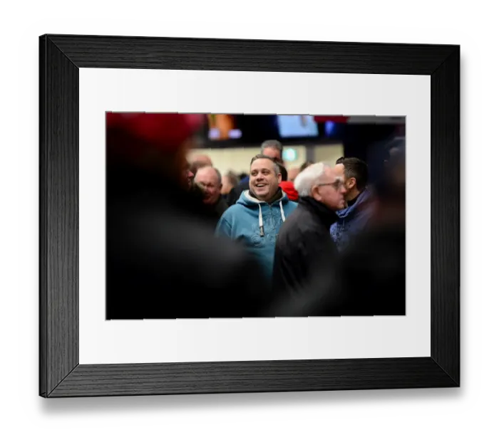 Framed Print : Bristol City Fans in Action during Sky Bet Championship Match against Ipswich Town (03 / 12 / 2016)