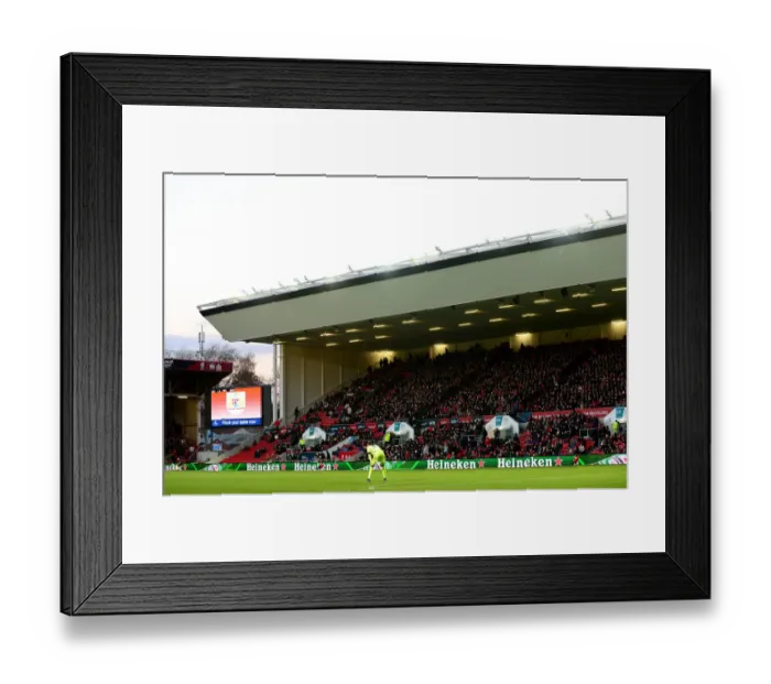 Framed Print : Bristol City vs Ipswich Town: Heineken Advertising at Ashton Gate, Sky Bet Championship (December 3, 2016)