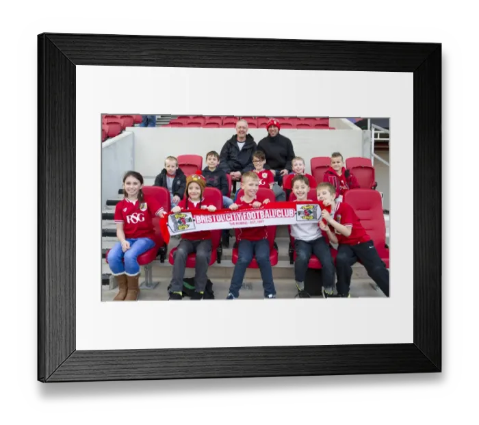 Framed Print : Bristol City vs Ipswich Town Clash in Sky Bet Championship - December 2016