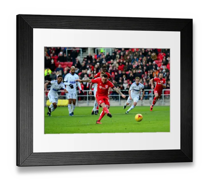 Framed Print : Lee Tomlin Scores Penalty for Bristol City Against Ipswich Town (Sky Bet Championship, 03 / 12 / 2016, Ashton Gate) Framed Print : Lee Tomlin Scores Penalty for Bristol City Against Ipswich Town (Sky Bet Championship, 03 / 12 / 2016, Ashton Gate)