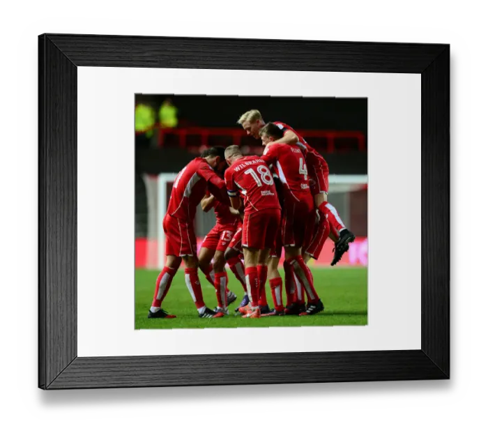 Framed Print : Bristol City: Luke Freeman's Thrilling Goal Against Ipswich Town (03 / 12 / 2016)