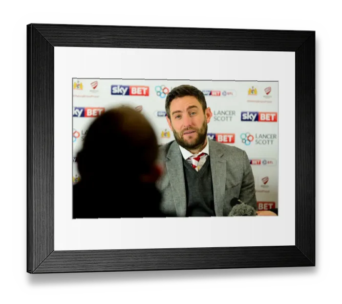 Framed Print : Lee Johnson's Post-Match Interview: Bristol City vs Ipswich Town, 03 / 12 / 2016 Framed Print : Lee Johnson's Post-Match Interview: Bristol City vs Ipswich Town, 03 / 12 / 2016