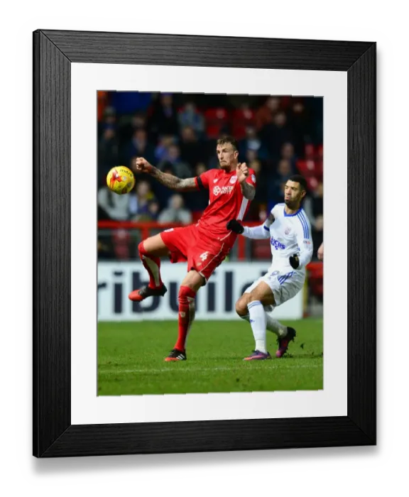 Framed Print : Aden Flint Battles for the Ball: Intense Moment from Bristol City vs Ipswich Town Championship Match Framed Print : Aden Flint Battles for the Ball: Intense Moment from Bristol City vs Ipswich Town Championship Match