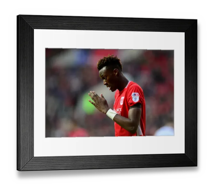 Framed Print : Tammy Abraham in Action: Bristol City vs Ipswich Town, Sky Bet Championship (December 2016) Framed Print : Tammy Abraham in Action: Bristol City vs Ipswich Town, Sky Bet Championship (December 2016)