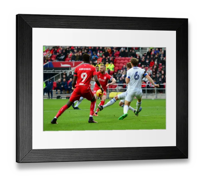 Framed Print : Bristol City's Aaron Willbraham Aims for the Net Against Ipswich Town (03 / 12 / 2016, Sky Bet Championship)