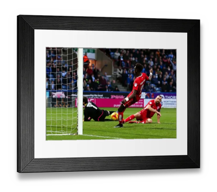Framed Print : Tammy Abraham Scores Equalizer: Huddersfield Town vs. Bristol City (10-12-2016) Framed Print : Tammy Abraham Scores Equalizer: Huddersfield Town vs. Bristol City (10-12-2016)