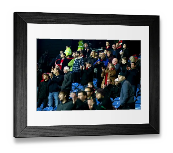Framed Print : Bristol City Fans Unite: A Sea of Applause at Full-Time vs. Huddersfield Town (10.12.16) Framed Print : Bristol City Fans Unite: A Sea of Applause at Full-Time vs. Huddersfield Town (10.12.16)
