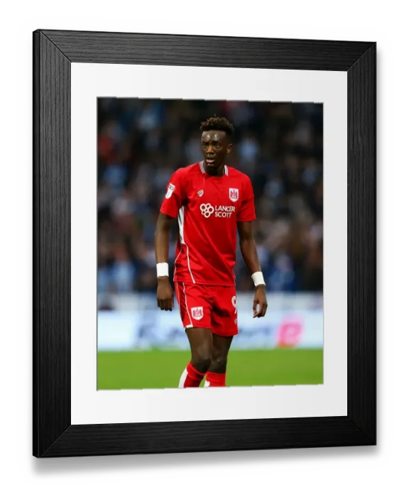 Framed Print : Tammy Abraham's Showdown at John Smiths Stadium: Huddersfield Town vs. Bristol City, Championship 2016 Framed Print : Tammy Abraham's Showdown at John Smiths Stadium: Huddersfield Town vs. Bristol City, Championship 2016