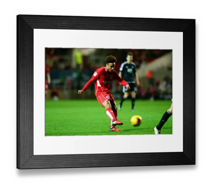Framed Print : Bobby Reid's Shot: Bristol City vs. Brentford, Sky Bet Championship (13 / 12 / 2016) Framed Print : Bobby Reid's Shot: Bristol City vs. Brentford, Sky Bet Championship (13 / 12 / 2016)