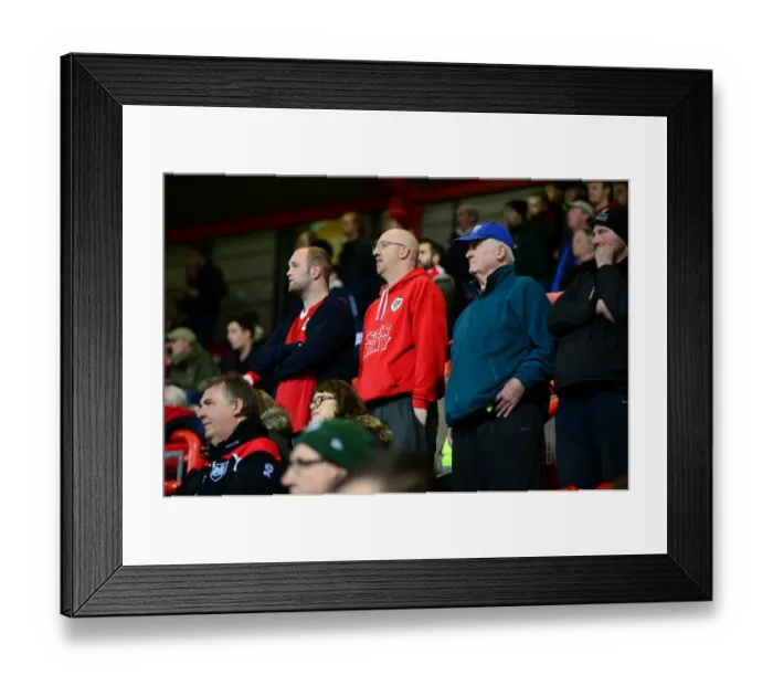 Framed Print : Passionate Bristol City Fans Pack Ashton Gate for Sky Bet Championship Showdown Against Brentford Framed Print : Passionate Bristol City Fans Pack Ashton Gate for Sky Bet Championship Showdown Against Brentford