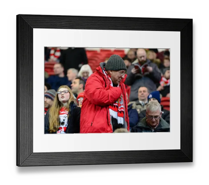 Framed Print : Bristol City vs. Brentford: Sky Bet Championship Battle at Ashton Gate - Fans in Full Force Framed Print : Bristol City vs. Brentford: Sky Bet Championship Battle at Ashton Gate - Fans in Full Force
