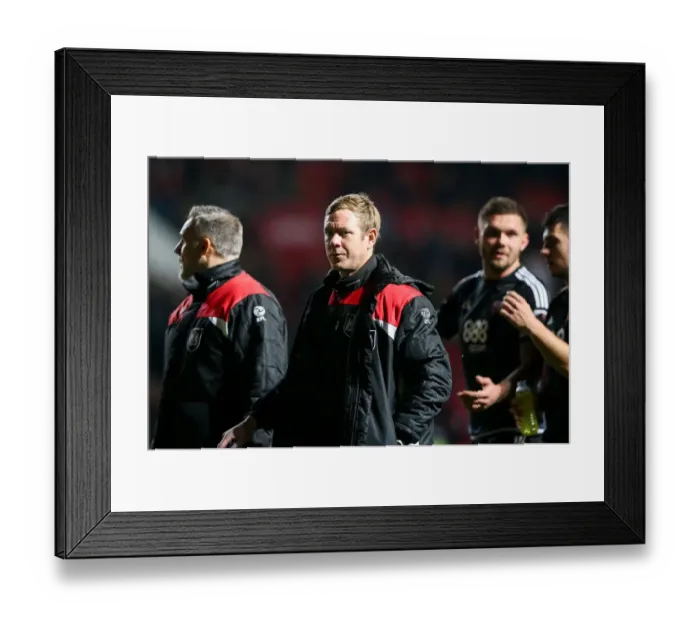 Framed Print : Bristol City vs Brentford: Dean Holden Focused at Ashton Gate Stadium, Sky Bet Championship (13 / 12 / 2016)