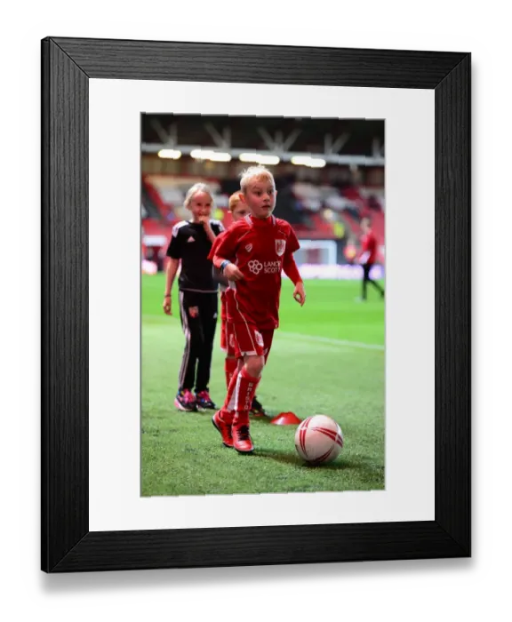 Framed Print : Football Rivalry: Bristol City vs Brentford Clash at Ashton Gate, December 2016