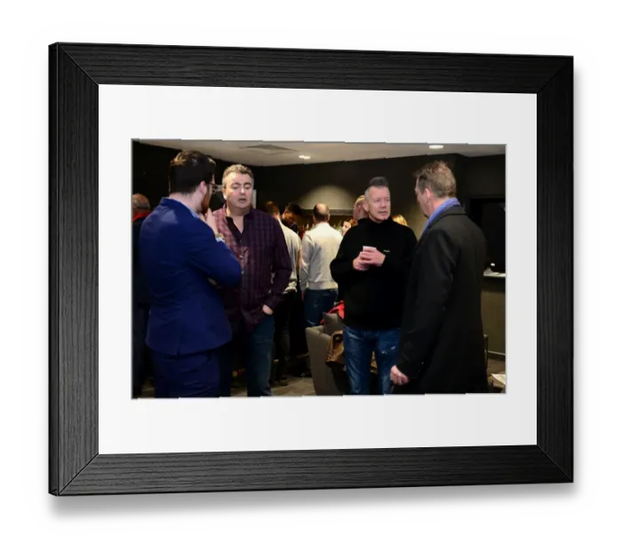Framed Print : Bristol City Fans Unite at Lansdown Club Ahead of Ashton Gate Showdown, Sky Bet Championship Clash