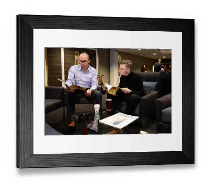 Framed Print : Bristol City vs Brentford: Uniting Fans at Lansdown Club Before Ashton Gate Showdown, Sky Bet Championship (December 13, 2016) Framed Print : Bristol City vs Brentford: Uniting Fans at Lansdown Club Before Ashton Gate Showdown, Sky Bet Championship (December 13, 2016)