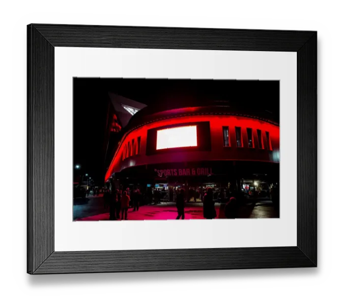 Framed Print : Sky Bet Championship Showdown: Bristol City vs Brentford at Ashton Gate Stadium