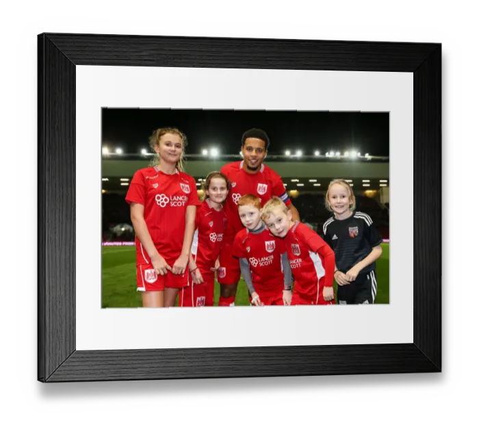 Framed Print : Bristol City vs Brentford: Mascots Clash at Ashton Gate Stadium, Sky Bet Championship Framed Print : Bristol City vs Brentford: Mascots Clash at Ashton Gate Stadium, Sky Bet Championship