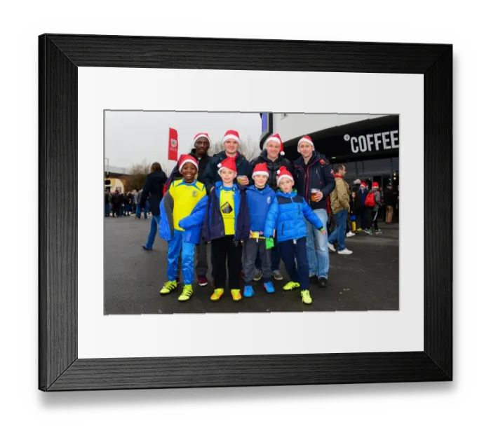 Framed Print : Bristol City Fans Gather at Ashton Gate for Sky Bet Championship Match against Preston North End (17 / 12 / 2016) Framed Print : Bristol City Fans Gather at Ashton Gate for Sky Bet Championship Match against Preston North End (17 / 12 / 2016)