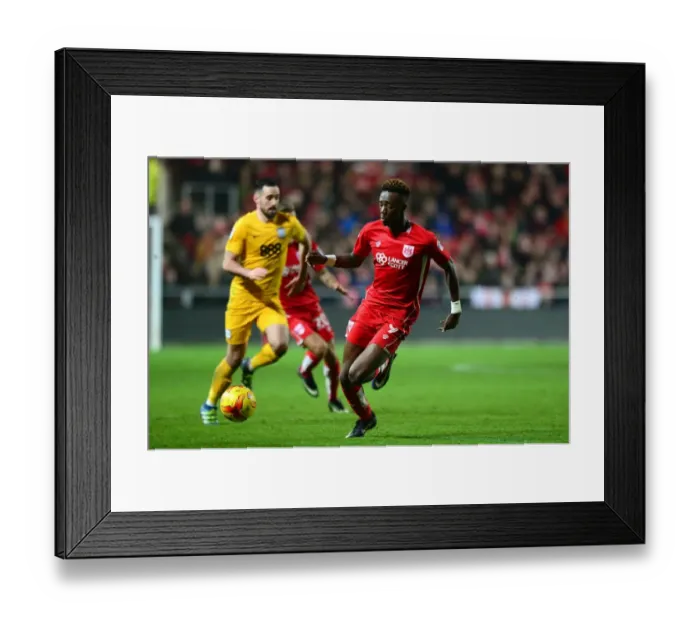 Framed Print : Tammy Abraham in Action: Sky Bet Championship Clash between Bristol City and Preston North End (17 / 12 / 2016) Framed Print : Tammy Abraham in Action: Sky Bet Championship Clash between Bristol City and Preston North End (17 / 12 / 2016)