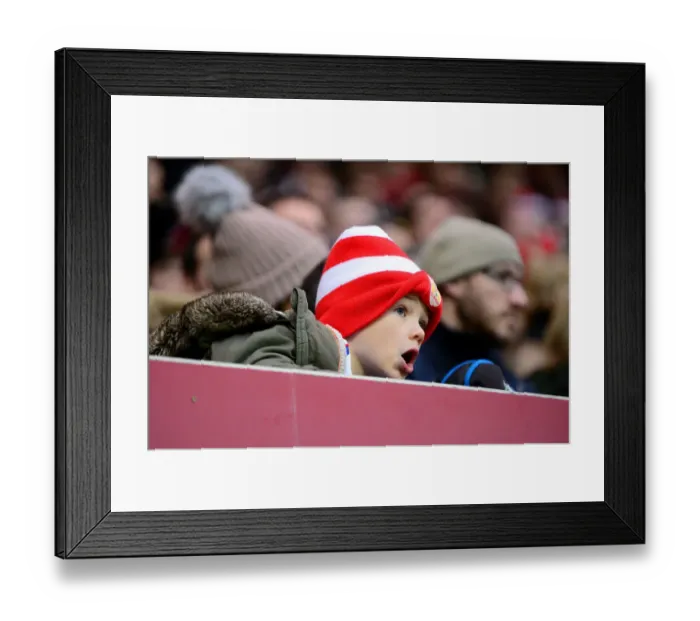 Framed Print : A Passionate Clash: Bristol City vs Preston North End at Ashton Gate, December 17, 2016