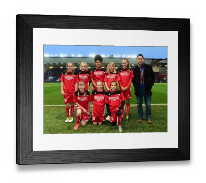 Framed Print : Sky Bet Championship Showdown: Bristol City vs Preston North End at Ashton Gate (17 / 12 / 2016)