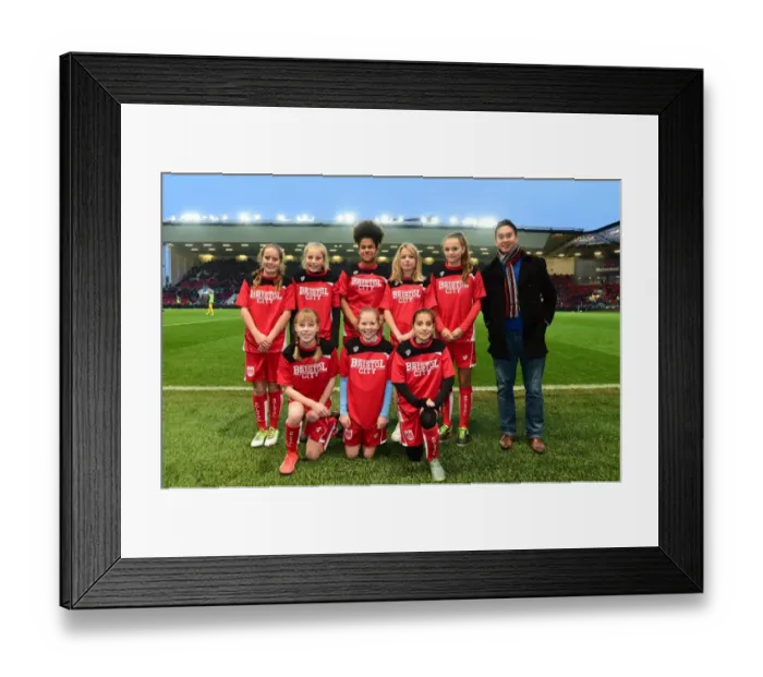 Framed Print : Sky Bet Championship Showdown: Bristol City vs Preston North End at Ashton Gate (17 / 12 / 2016)