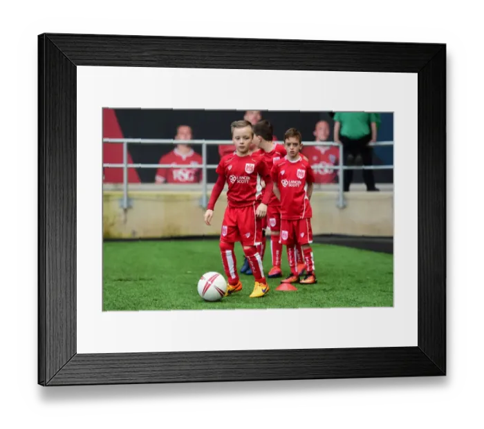 Framed Print : Sky Bet Championship Showdown: Bristol City vs Preston North End at Ashton Gate (17 / 12 / 2016)