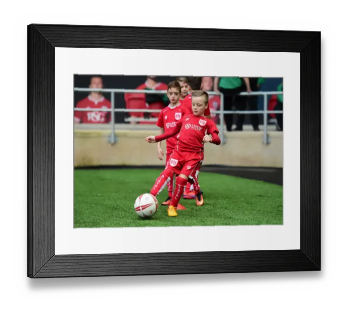 Framed Print : Sky Bet Championship Showdown: Bristol City vs Preston North End at Ashton Gate (17 / 12 / 2016)