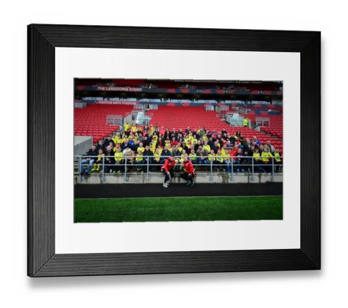 Framed Print : A Moment of Connection: Jamie Paterson and Gustav Engvall, Bristol City FC, Ashton Gate (17 / 12 / 2016)