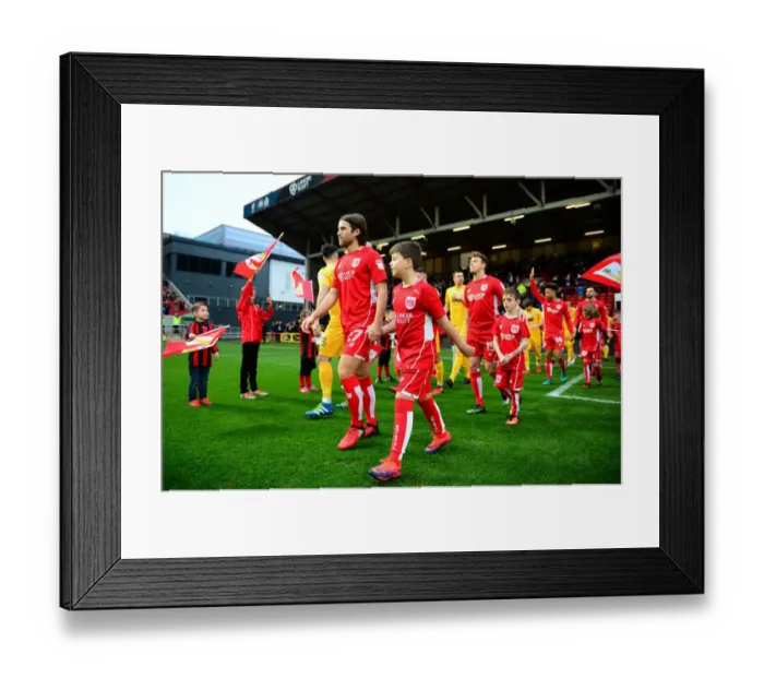 Framed Print : Bristol City vs Preston North End Clash at Ashton Gate, December 2016 Framed Print : Bristol City vs Preston North End Clash at Ashton Gate, December 2016