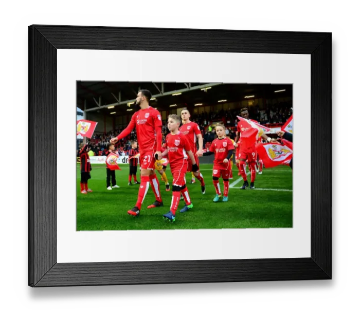 Framed Print : Clash at Ashton Gate: Bristol City vs Preston North End, December 17, 2016 Framed Print : Clash at Ashton Gate: Bristol City vs Preston North End, December 17, 2016