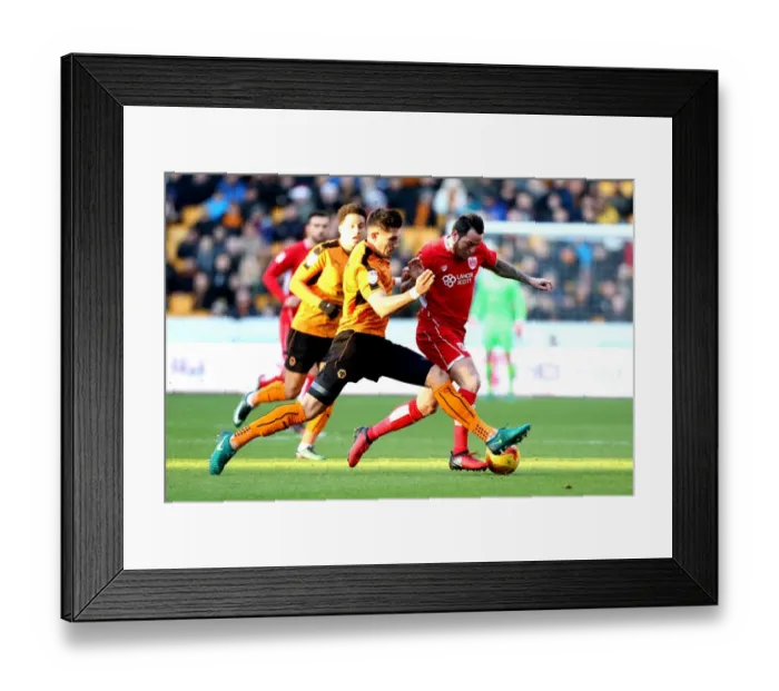 Framed Print : Football Rivalry: Lee Tomlin vs. Danny Batth - Wolverhampton Wanderers vs. Bristol City Framed Print : Football Rivalry: Lee Tomlin vs. Danny Batth - Wolverhampton Wanderers vs. Bristol City