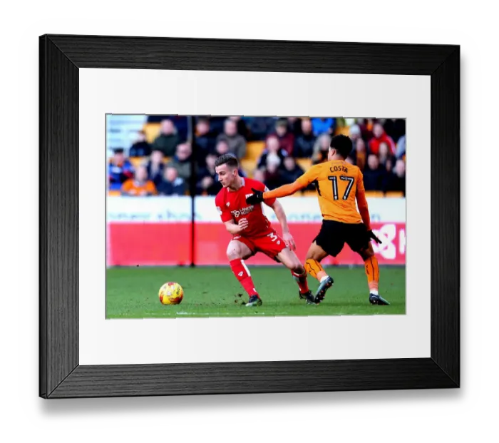 Framed Print : Joe Bryan Outmaneuvers Helder Costa: Wolverhampton Wanderers vs. Bristol City, Sky Bet Championship (December 2016) Framed Print : Joe Bryan Outmaneuvers Helder Costa: Wolverhampton Wanderers vs. Bristol City, Sky Bet Championship (December 2016)
