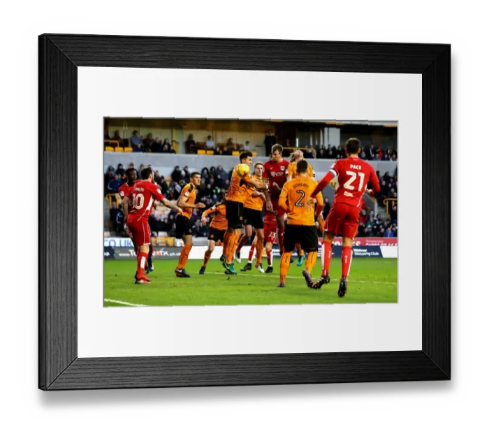 Framed Print : Aden Flint's Dramatic Goal: Bristol City Takes 2-1 Lead Over Wolverhampton Wanderers (December 2016) Framed Print : Aden Flint's Dramatic Goal: Bristol City Takes 2-1 Lead Over Wolverhampton Wanderers (December 2016)