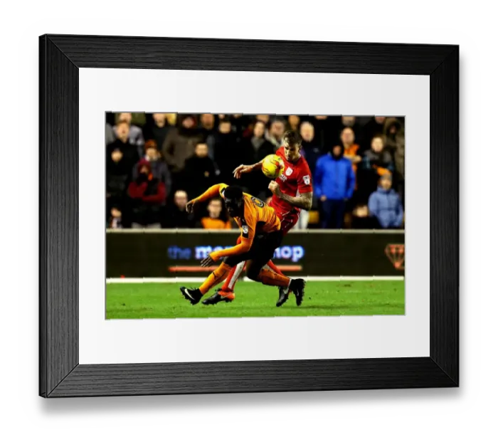 Framed Print : Aden Flint vs. Nouha Dicko: Battle at Molineux - Wolverhampton Wanderers vs. Bristol City, Sky Bet Championship Framed Print : Aden Flint vs. Nouha Dicko: Battle at Molineux - Wolverhampton Wanderers vs. Bristol City, Sky Bet Championship