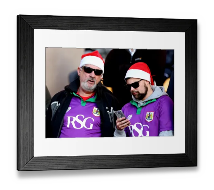 Framed Print : Bristol City Fans United: Rallying at Molineux Amidst the Championship Clash vs. Wolverhampton Wanderers (December 2016)