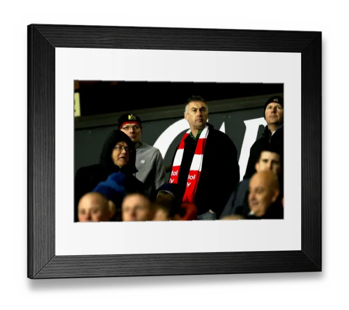 Framed Print : Bristol City Fans at Molineux during Wolverhampton Wanderers vs. Bristol City Match, Sky Bet Championship (December 2016) Framed Print : Bristol City Fans at Molineux during Wolverhampton Wanderers vs. Bristol City Match, Sky Bet Championship (December 2016)