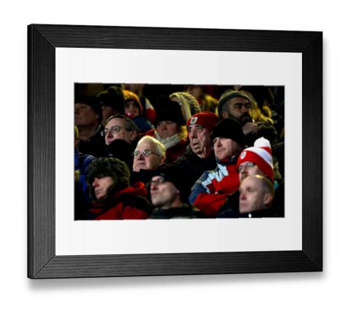 Framed Print : Bristol City Fans Cheer at Ipswich Town's Portman Road during Sky Bet Championship Match, December 2016 Framed Print : Bristol City Fans Cheer at Ipswich Town's Portman Road during Sky Bet Championship Match, December 2016
