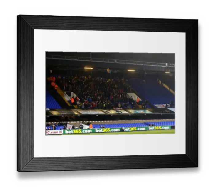 Framed Print : Bristol City Fans at Ipswich Town's Portman Road during Sky Bet Championship Match, December 2016 Framed Print : Bristol City Fans at Ipswich Town's Portman Road during Sky Bet Championship Match, December 2016