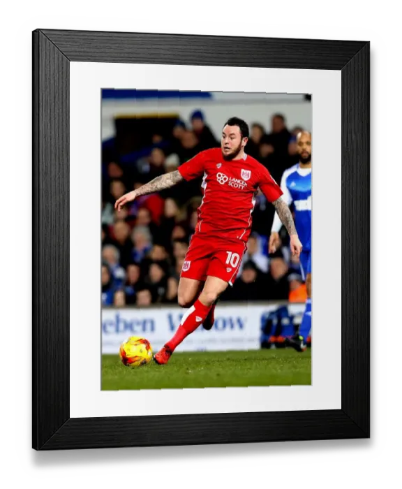 Framed Print : Bristol City's Lee Tomlin in Action against Ipswich Town, Portman Road, December 30, 2016 Framed Print : Bristol City's Lee Tomlin in Action against Ipswich Town, Portman Road, December 30, 2016
